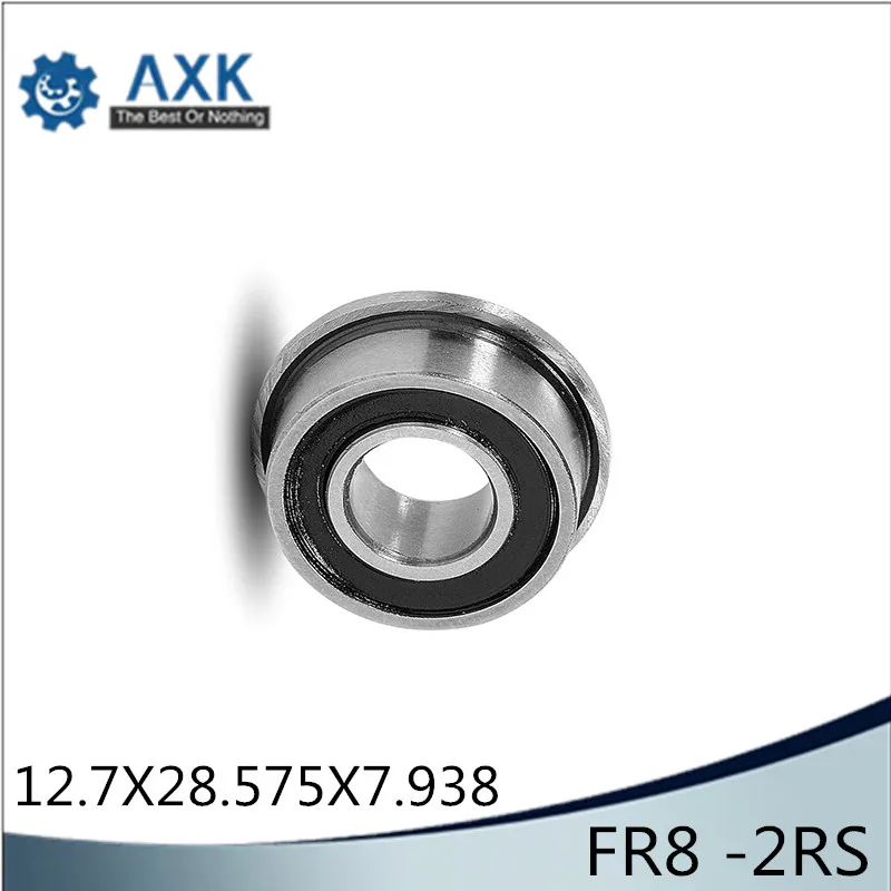 FR8 2RS подшипник 12 7x28 575x7 938 мм (10 шт.) ABEC 1 Миниатюрный фланцевый FR8RS упорные шариковые