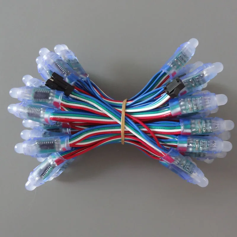 Светодиодный модуль пикселей LPD6803 100 шт./лот 12 мм 5 В цифровой RGB полноцветный