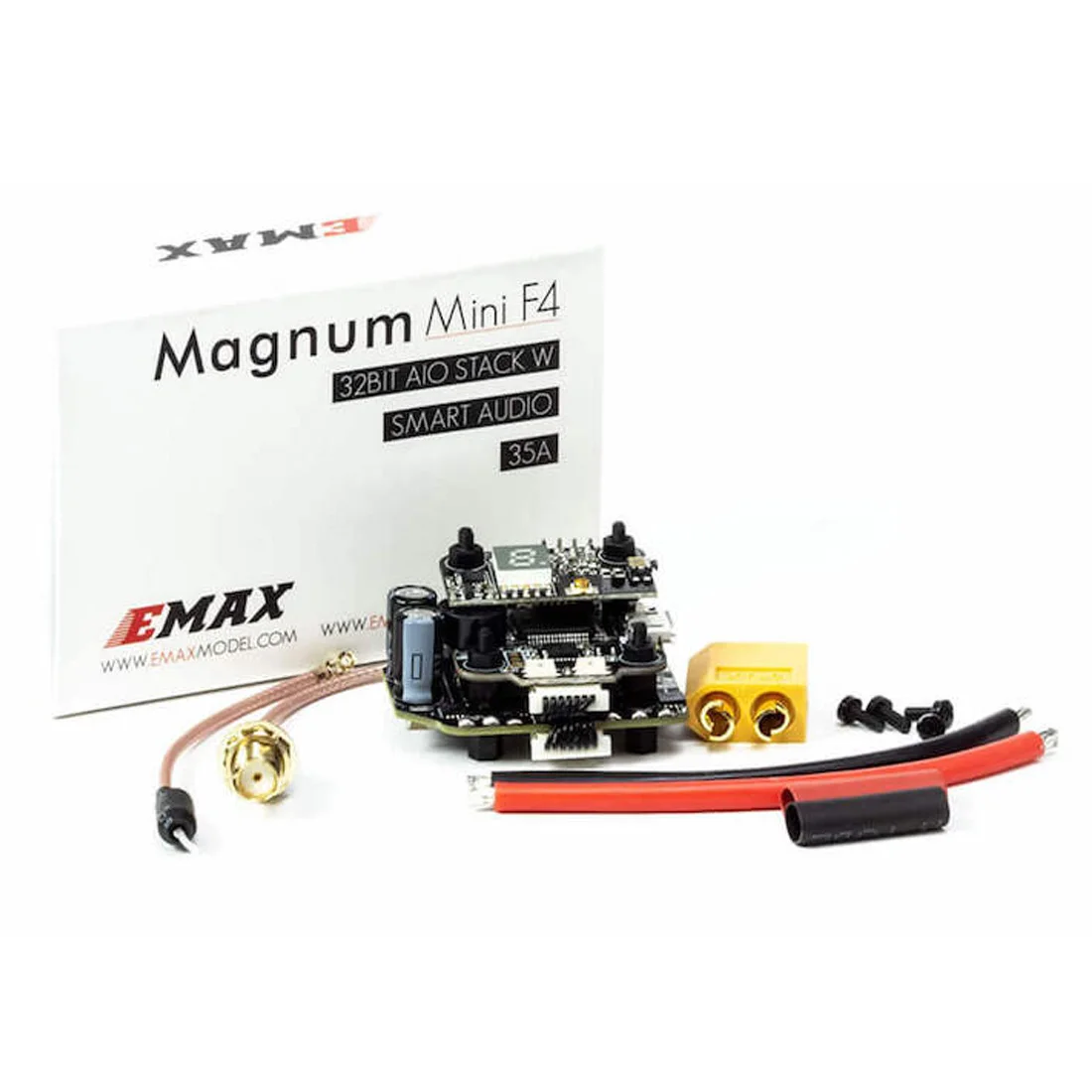 

EMAX Mini Magnum II 2 F4 Flying Tower Flytower 4in1 OSD VTX 6S BLHELI 32BIT 35A Flight Controller for RC FPV Racing Drone Parts