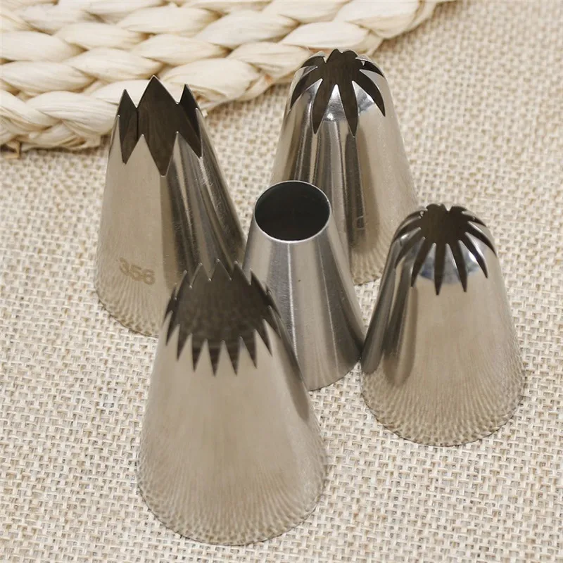 5 шт./компл. премиум класса из нержавеющей стали трубопроводов сопла торт крем