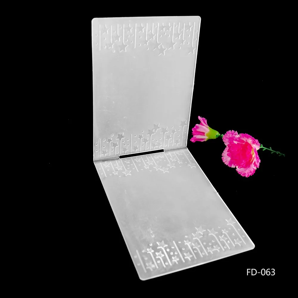 Набор для вырезания бумаги в виде маленьких звездочек Пластиковая заготовка