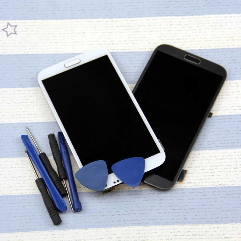 Замена ЖК-дисплея для Samsung Galaxy Note 2 N7100 ЖК-дисплей сенсорный дигитайзер Сенсорное