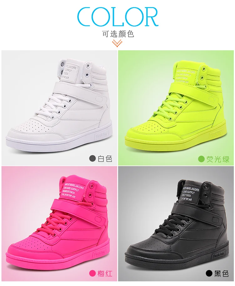 Zapatillas mujer; Лидер продаж; черные и белые кроссовки для бега; женские кроссовки; спортивная обувь на скрытой танкетке со шнуровкой