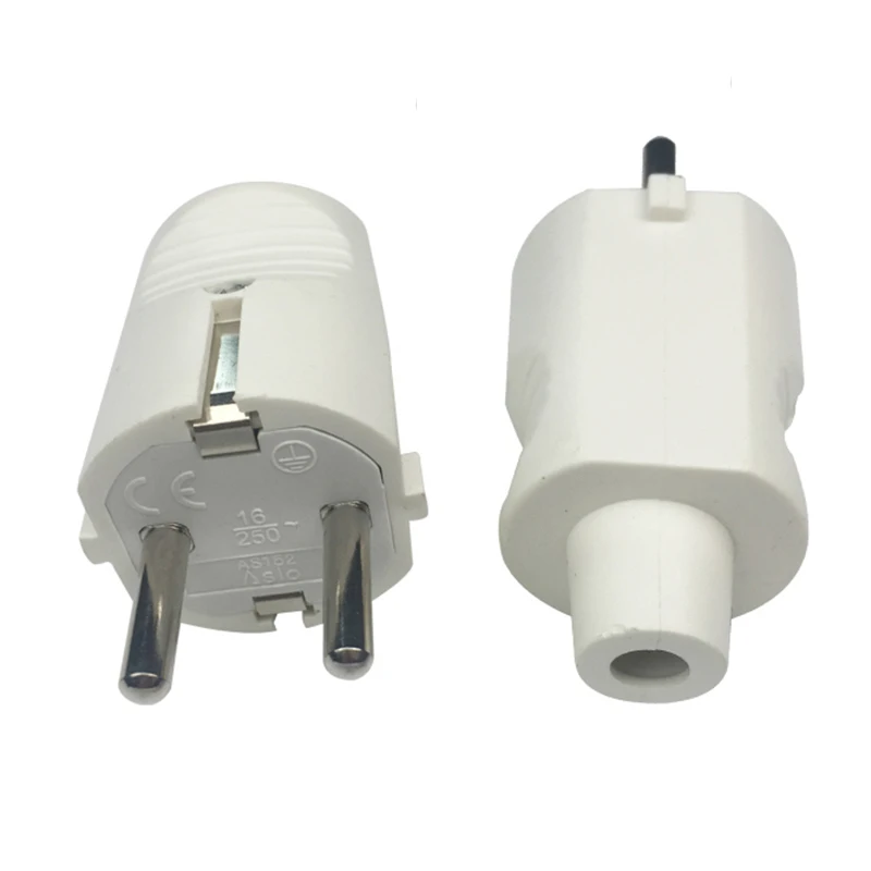 Rewirable Европейский шнур питания CE штекер гнездо электрическая вилка промышленная