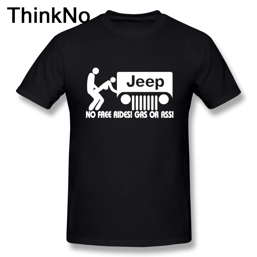 Мужская футболка Jeep Car с круглым вырезом, Повседневная футболка с 3D принтом, горячая Распродажа, футболка THINKNO