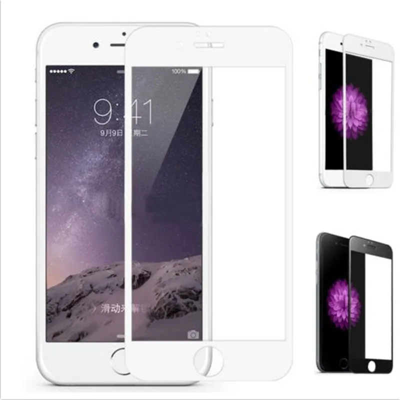 Защитное стекло закаленное с полным покрытием для iPhone 6/6S/6Plus/6S Plus|tempered glass|full cover
