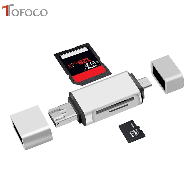 Устройство для чтения карт памяти USB Type C на Micro 2 0 TF|Картридеры| |