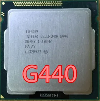 Процессор Intel для настольных ПК G440 g440 (1 Мб кэш 1 60 ГГц FCLGA1155) LGA1155|lga1155 cpu|desktop processorcpu