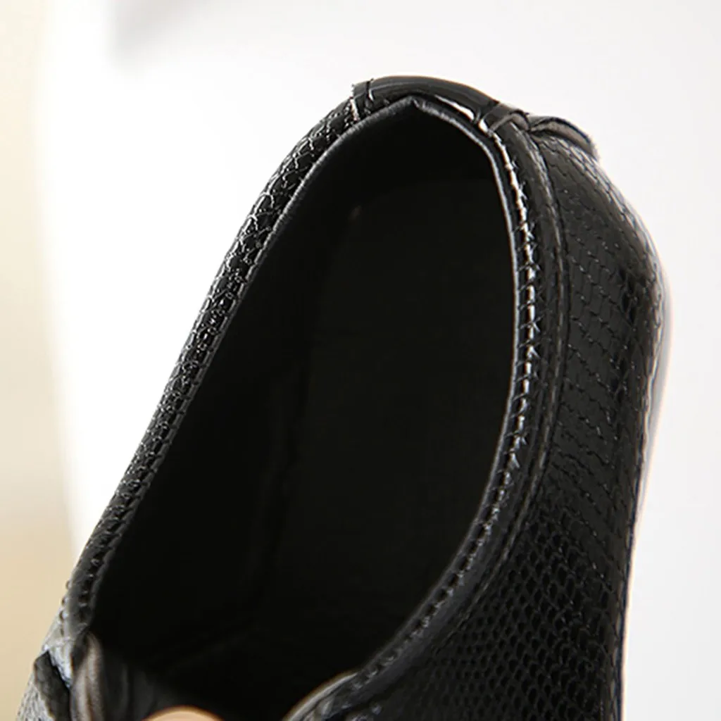 Обувь для маленьких мальчиков в британском стиле студентов и выступлений