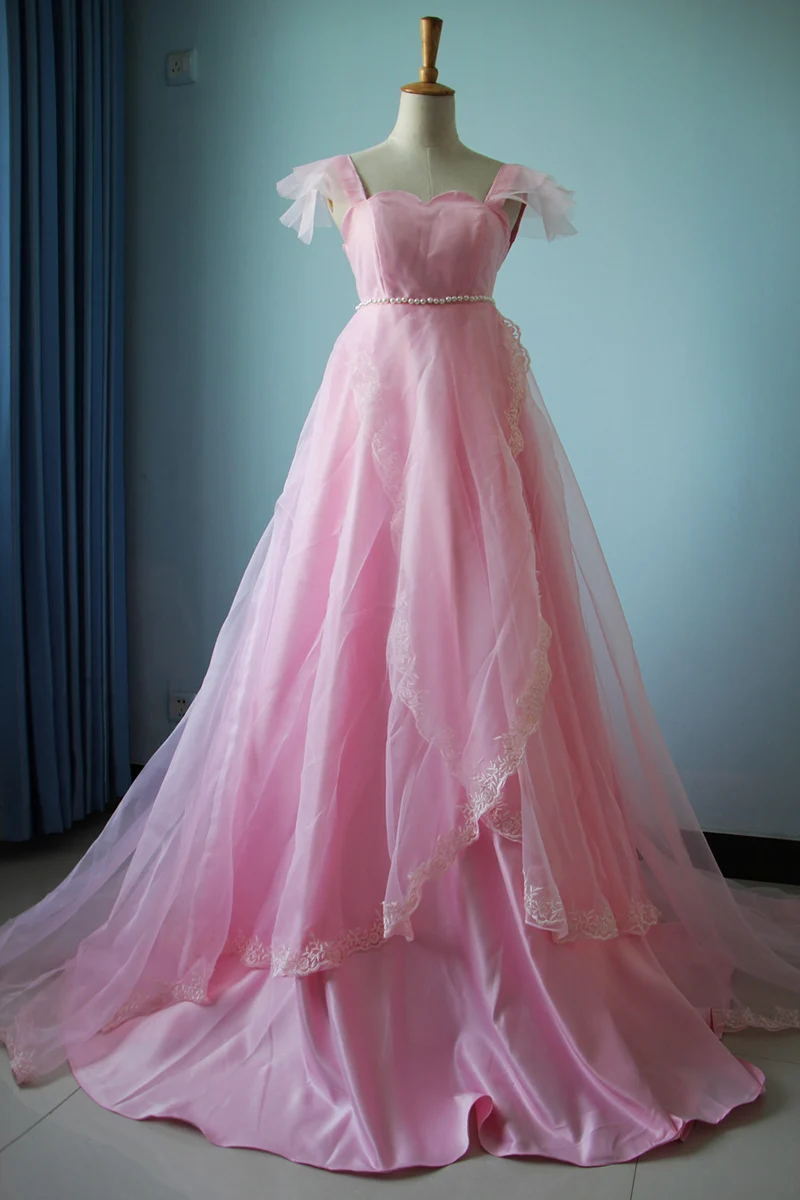 Розовое платье принцессы чибисша Косплей Костюм|cosplay costume|dress cosplayprincess serenity |