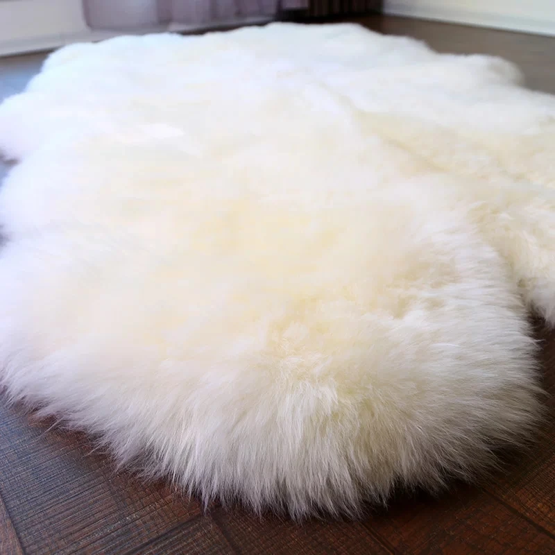 Ковер из мериносовой овчины для матраса декоративный ковер овечьей шкуры