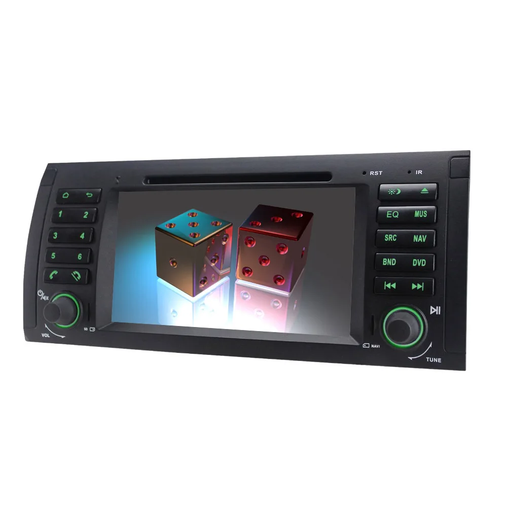 Автомагнитола на Android 8 1 со встроенным DSP 7 &quot Din 2 ГБ/32 ГБ Wi Fi HD GPS для BMW 5 серии E39 E53