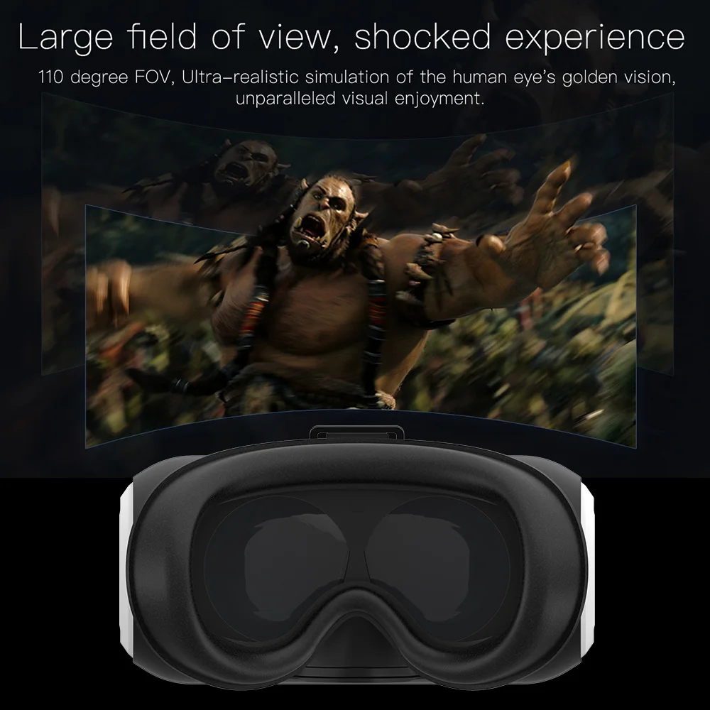 VIULUX V8 VR 3D гарнитура для ПК 2K Поддержка настройки объекта 5 дюймовый экран