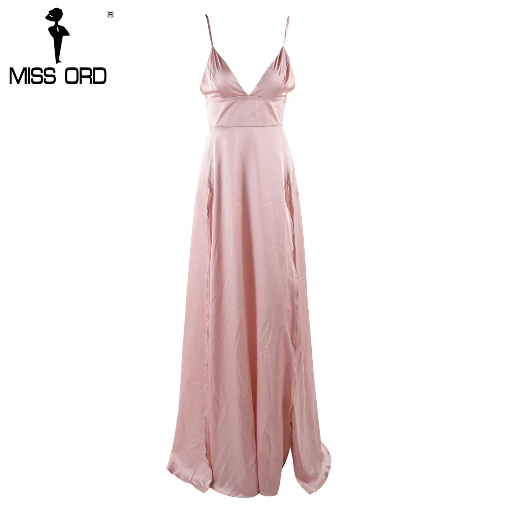 Платье-макси Missord с треугольным вырезом без рукавов открытой спиной FT8182 2020 |