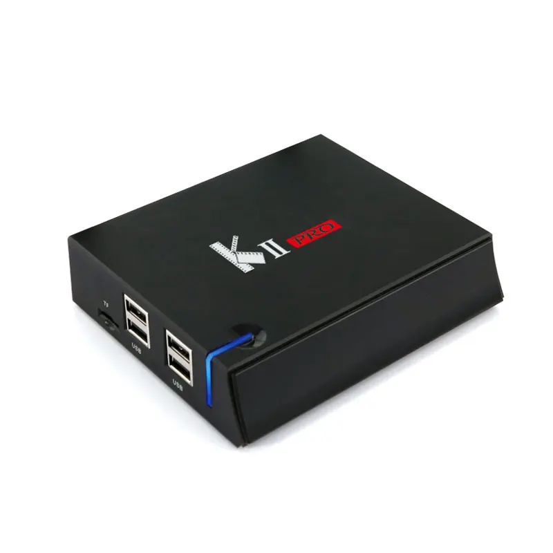 MECOOL KII PRO DVB-S2 DVB-T2 DVB-C Amologic S905D четырехъядерный Android 7,1 tv Box 2 Гб 16 Гб rom K2 Pro 1080P 4K H.265 медиаплеер