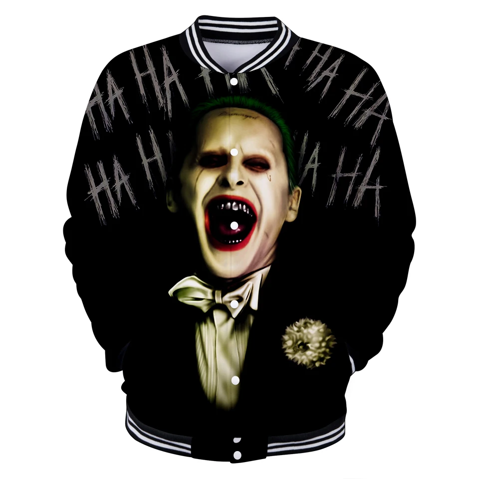 Lucky Friday haha joker 3D зимняя бейсбольная куртка женская/Мужская хип-хоп мода K-Pop Женская