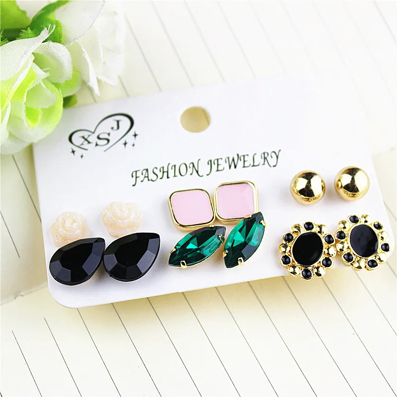 6 пар/комплект кольца для ногтей девочек | Украшения и аксессуары