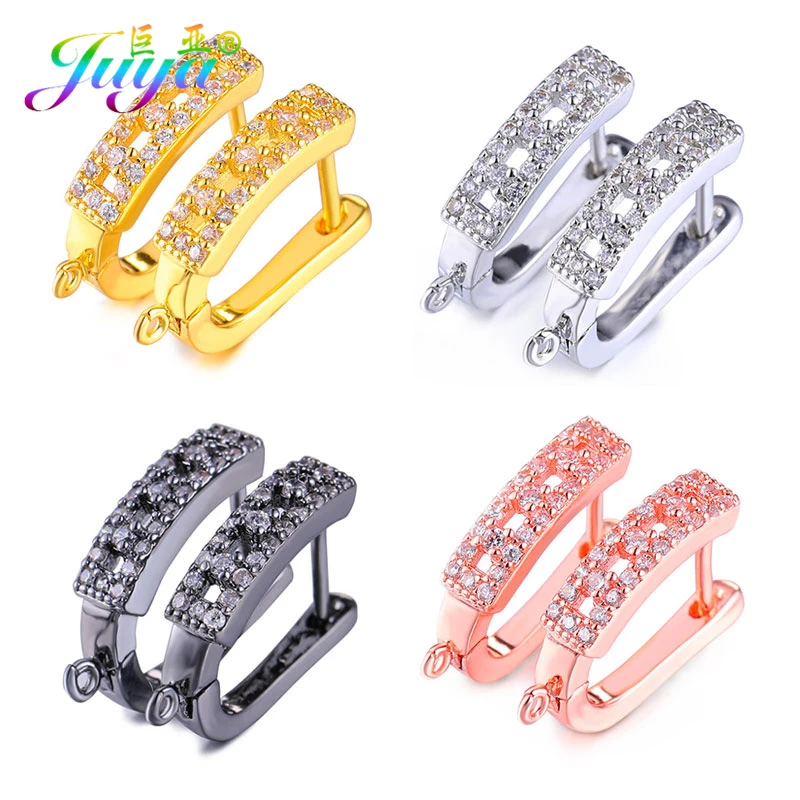 Аксессуары для серег Juya золотого/серебряного цвета|earring findings|earring hooksgold earring findings |