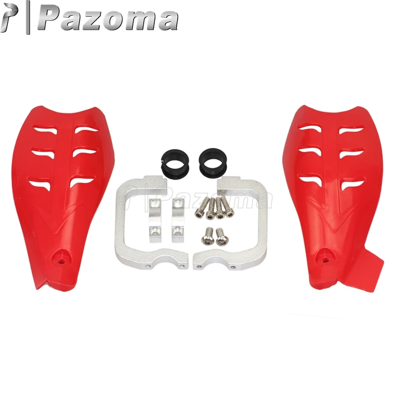 Red 22mm 28mm Bikes Motocross Handle Protector 7/8'' 11/8'' Bar Motorcycle Hand Guards For Honda CRF 250R 450R 250X MX Dirt Bike |