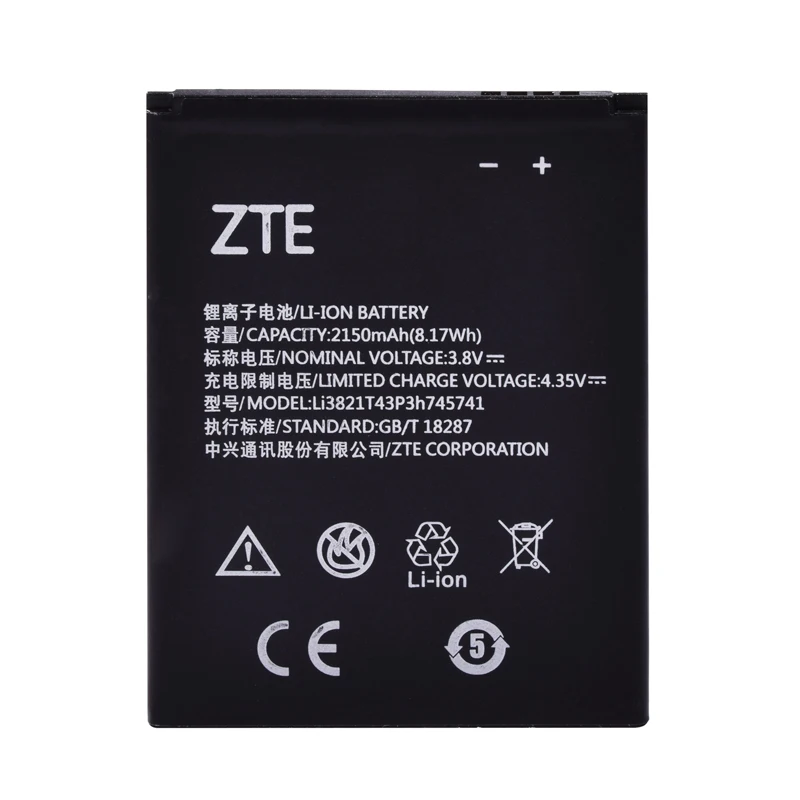 SIYAA батарея для телефона Li3821T43P3h745741 батарея для zte Blade L5 PLUS C370 литиевая Замена 2150 мАч батареи высокой емкости