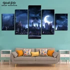 HD печать игры плакат 5 шт. на холсте Dark Souls поп Живопись Домашний декор для Модульная картина для гостиной рамки