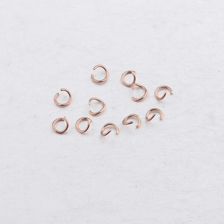 

Jaymaxi 0.5*3.5mm Jump Ring Stainless Steel Connector 3 Colors DIY Jewerly Material Wholesales 1000Pieces/lot