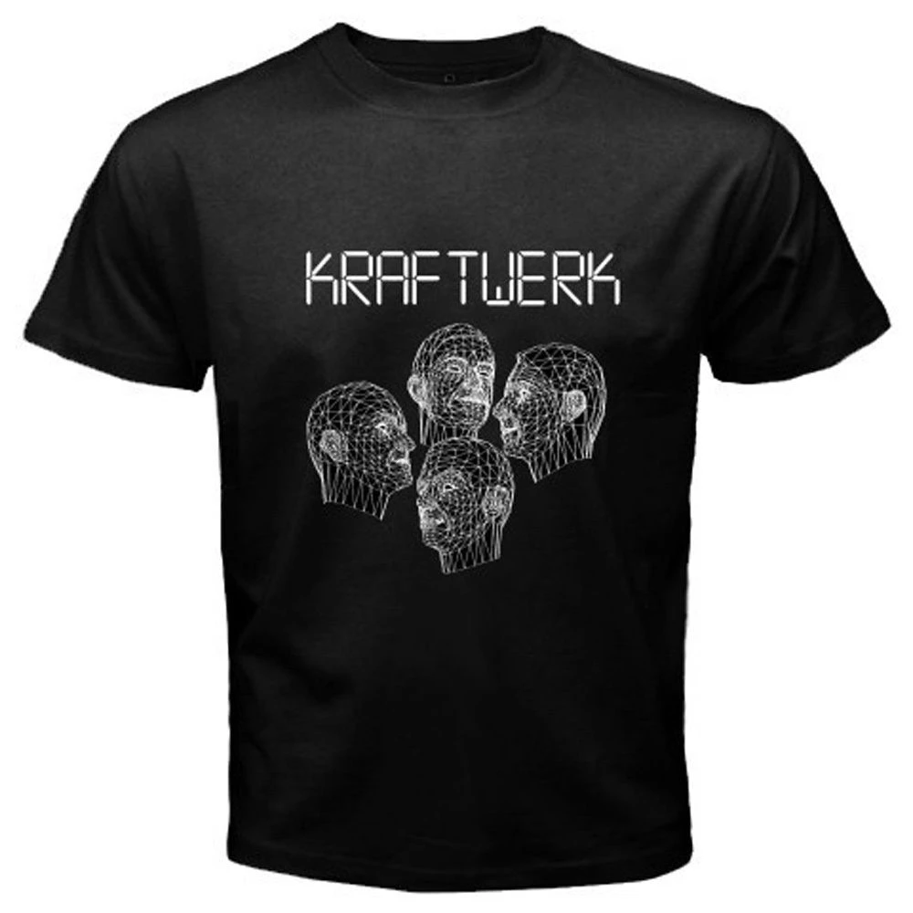 Мода 2018 лето новый KRAFTWERK человек Роботы электронный ремешок Мужская Черная
