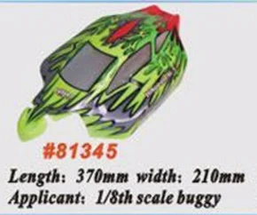 HSP RACING RC CAR SPARE PARTS ACCESSORIES 1/10 BUGGY BODYSHELL NO. 106MA3 AND 1/8 81345 | Игрушки и хобби