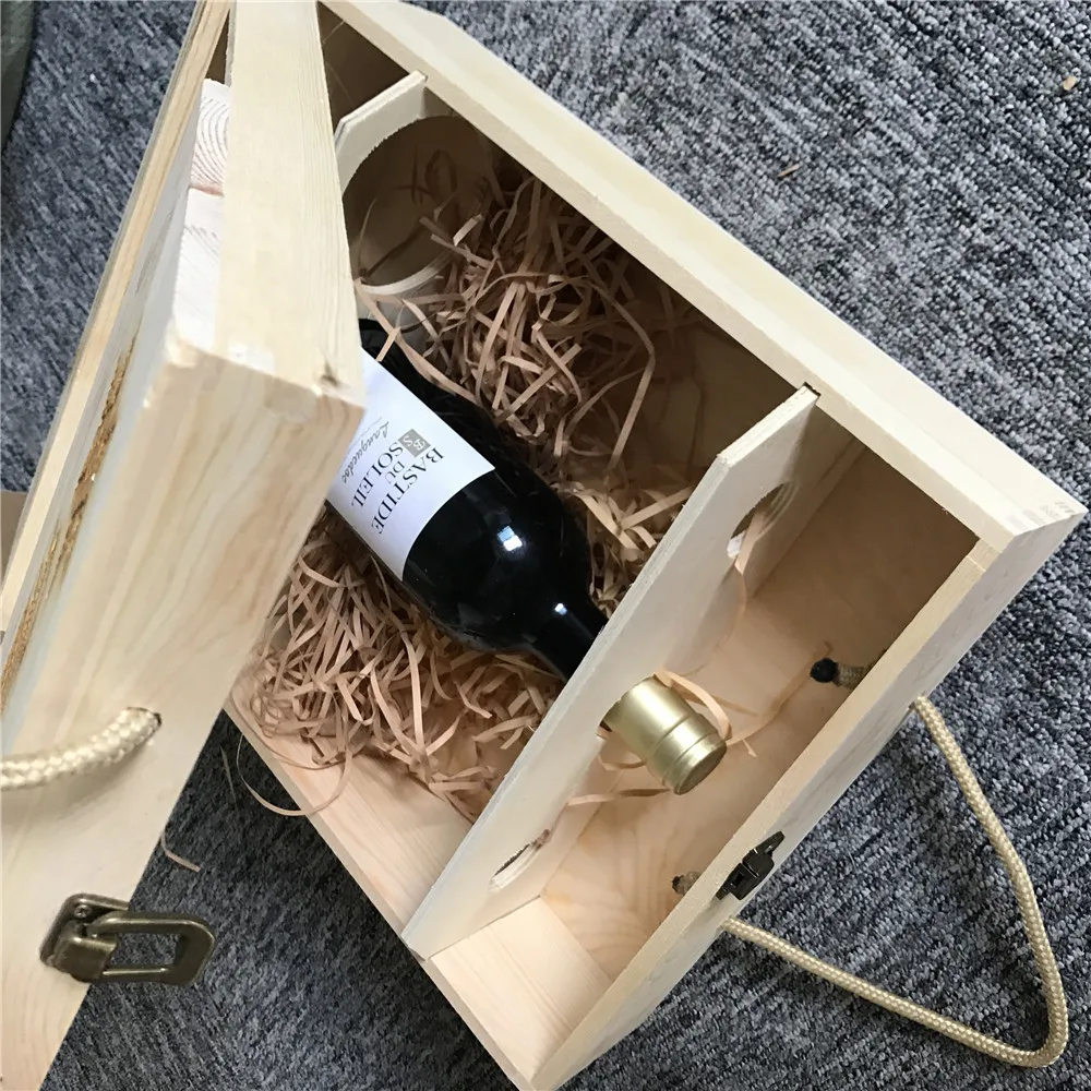 

Unique wooden wine box Christmas gift for him & her with your custom details. Super cute Mortarboard design Personalised Box