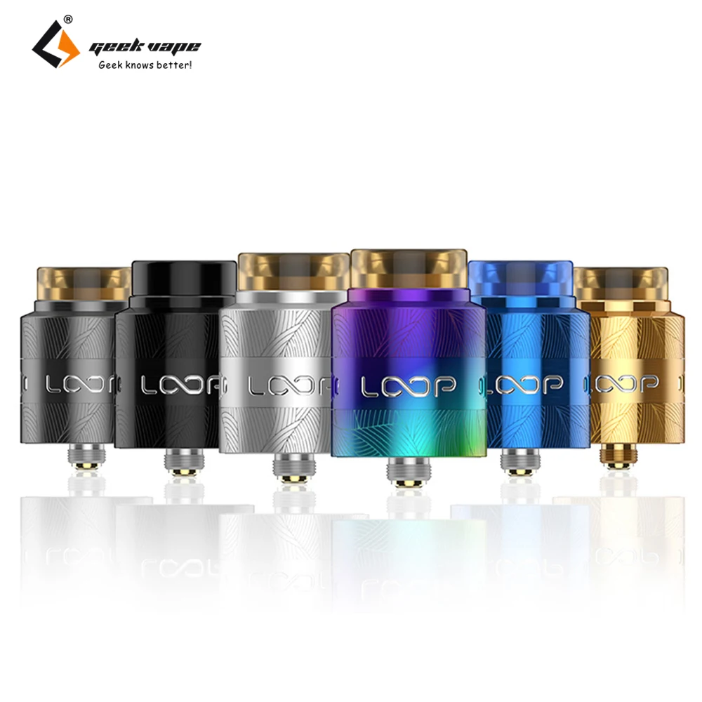Оригинальный атомайзер GeekVape Loop V1.5 BF RDA 24 мм бак с W образной сборкой электронная