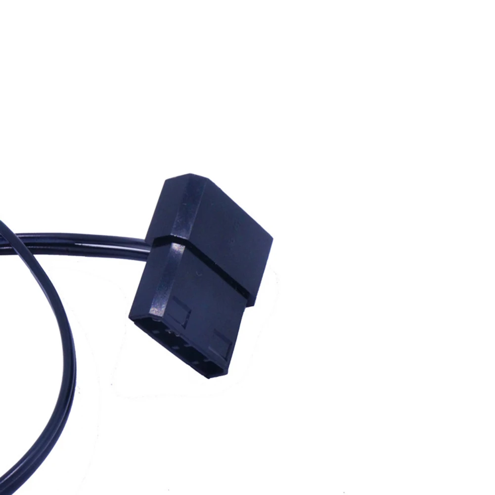 Горячий 4Pin к DC 5521 PC компьютерный корпус LED свет мощности с ШИМ кабель питания