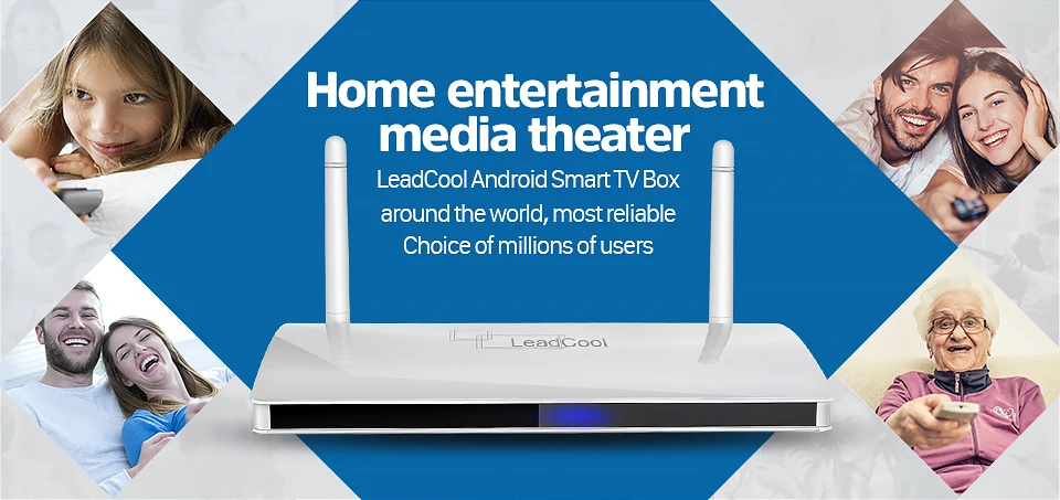 Leadcool 1 ГБ 8 ГБ Android 8,1 Leadcool ТВ коробка Смарт ТВ коробка RK3229 телеприставка полный HD HDMI медиа плеер