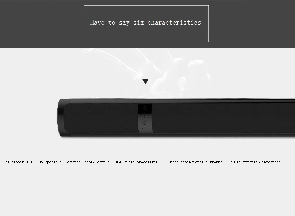 Echo настенный динамик Bluetooth ТВ аудио домашний кинотеатр гостиная эхо стена 3D объемная палуба с dvd-плеером динамик сабвуфер
