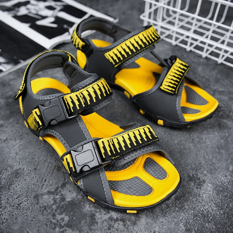 Catwtber Открытый Спорт сандалии мужские летние дышащие повседневные пляжные туфли