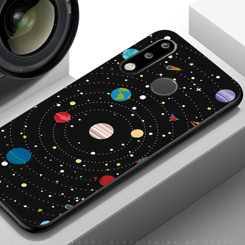 TPUBLK507 YOUVEI чехол для Coque huawei P30 P30 Pro Чехол черный мягкий TPU задняя крышка для huawei P30 Lite чехол для huawei P30 чехол для телефона - Цвет: TPUBLK507