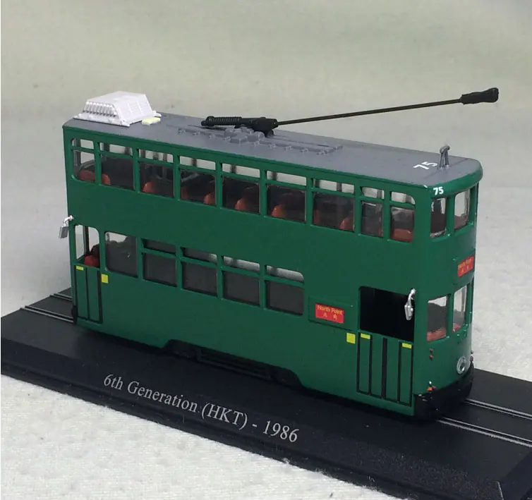 Коллекционная модель из металлического сплава Atlas 1/87 Гонконгская Зеленая