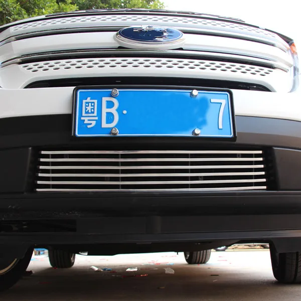 Sansour Гонки Грили для Ford Explorer 20112012 2013 Нержавеющая сталь Передняя Нижняя решетка гриль литье крышка украшения
