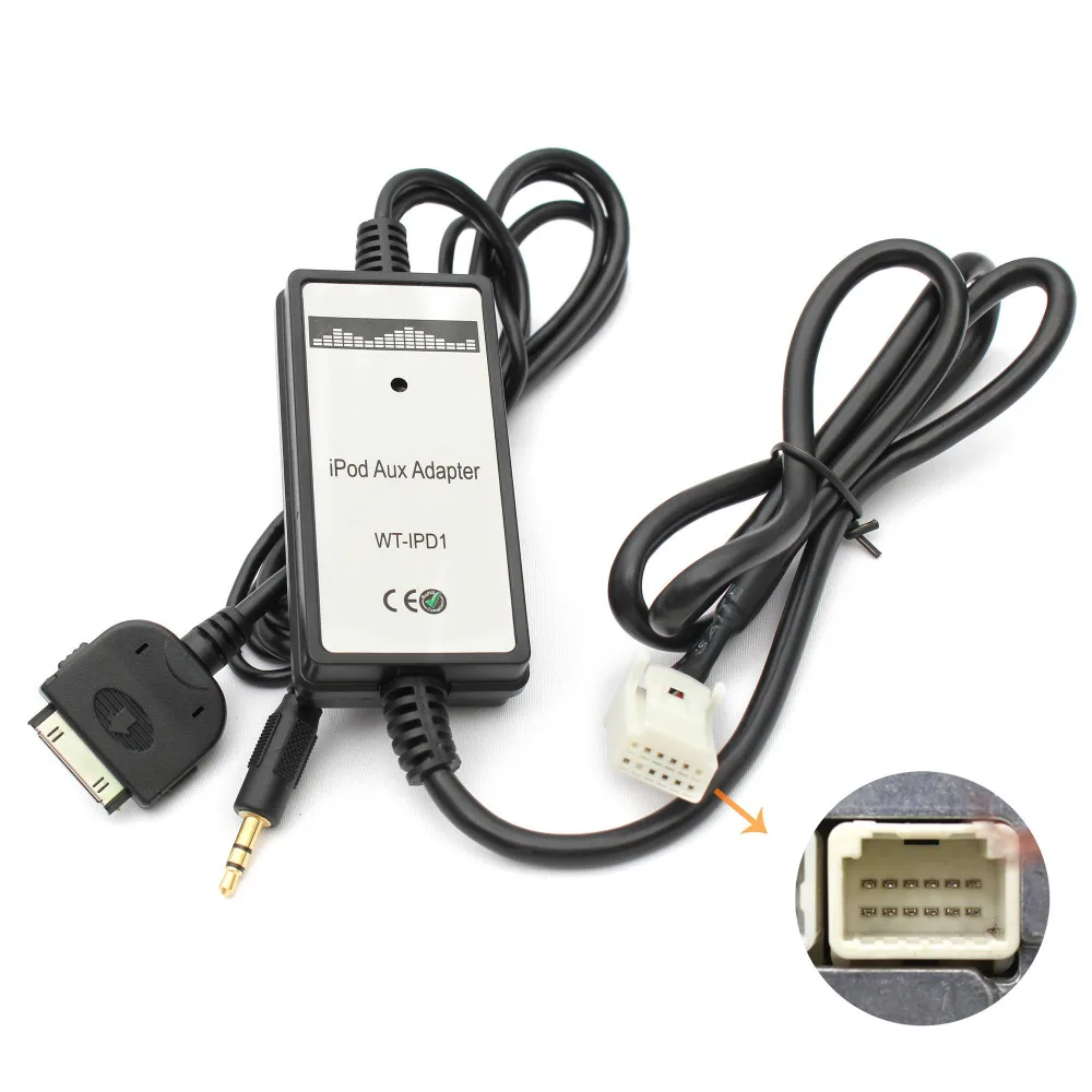 Автомобильный аудиогенератор Moonet MP33 3 5 мм AUX адаптер для Toyota Land cruiser Avensis RAV4 Tacoma Tundra