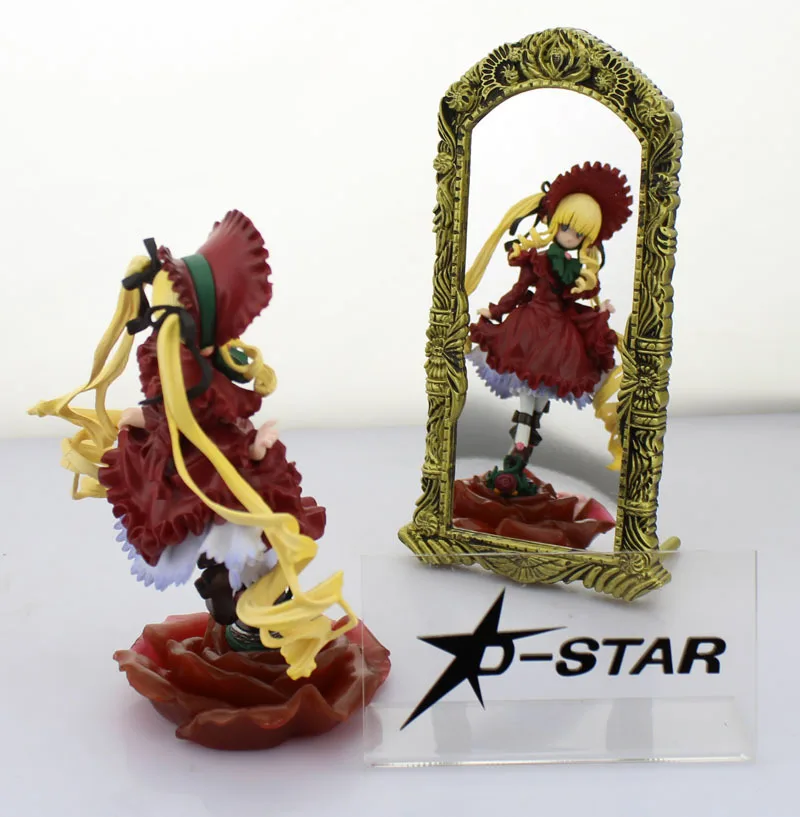 Бесплатная доставка 7 &quotRozen Maiden Reiner Rubin с зеркалом 1/8 шкала в коробке 18 см ПВХ