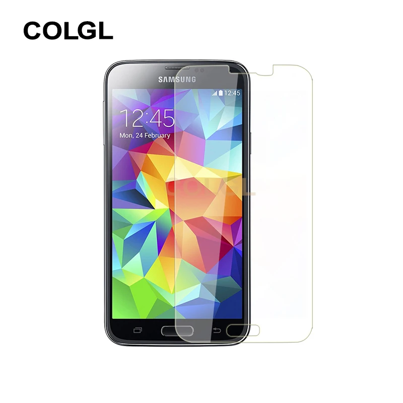 Colgl закаленное стекло для Samsung Galaxy S5 Экран протектор Закаленное SM-G900F i9600 защитные