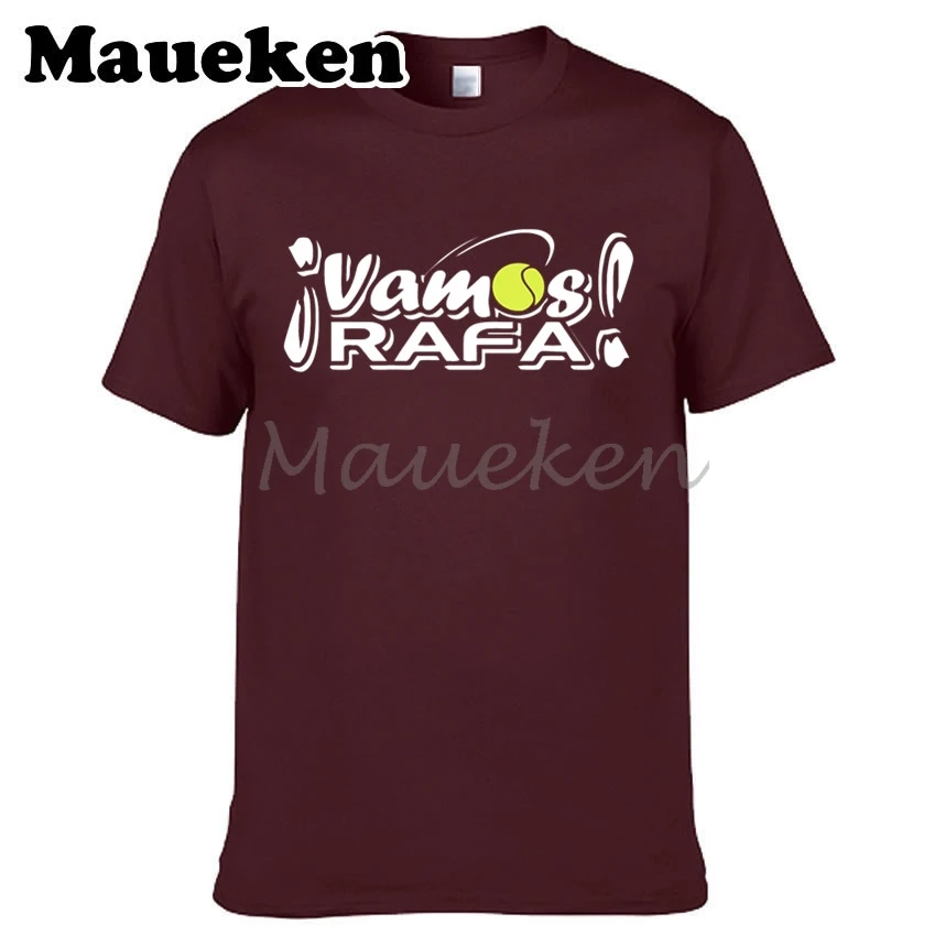 Мужская футболка Vamos Rafa Spain Star Rafael Nadal 13 одежда для чемпионов с круглым вырезом