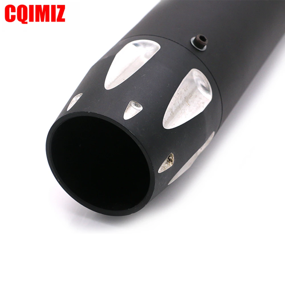 Универсальный черный Винтажный Классический мотоциклетный глушитель выхлопная