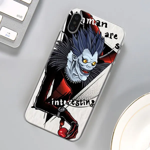 03 Death Note чехол для телефона для Apple iPhone X XR 7 8 Plus 6 6s Plus XS MAX 11 Pro Max SE чехол для телефона Coque - Цвет: 03