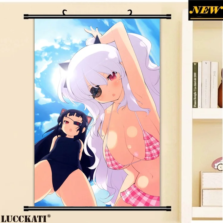 40X60 см Senran Kagura Burst Asuka Сексуальная набивка Мультфильм Аниме Обои с картинками