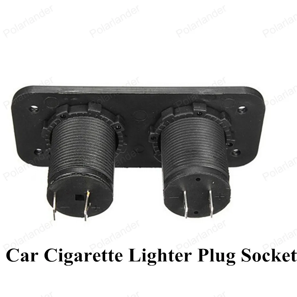 Горячая распродажа! Лучшее качество двойной автомобильный прикуриватель