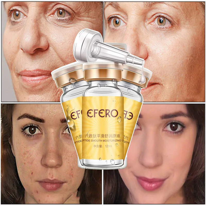 Efero Aging гиалуроновая эссенция Argireline шесть сыворотка с пептидами для лица крем против морщин отбеливающий крем уход за кожей TSLM1