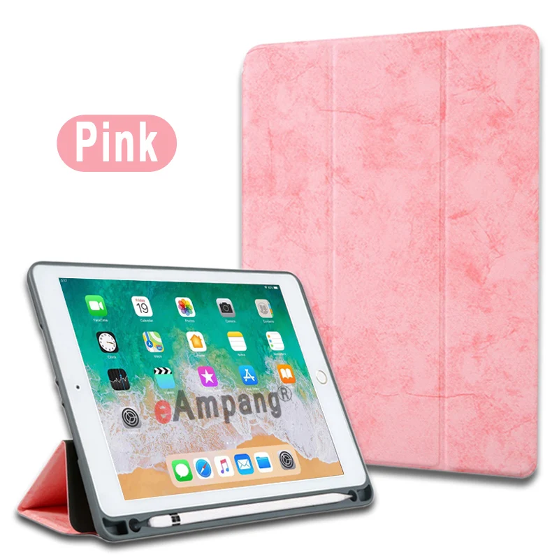 Чехол для Apple iPad Pro 12,9 12," Чехол Премиум кожа крокодиловый узор Смарт бодрствующий сон Funda+ карандаш держатель