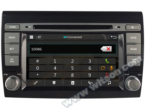 7 дюймовый емкостный сенсорный экран автомобильный DVD для Fiat Bravo 2007 2014 и 2010 2018 Ritmo с
