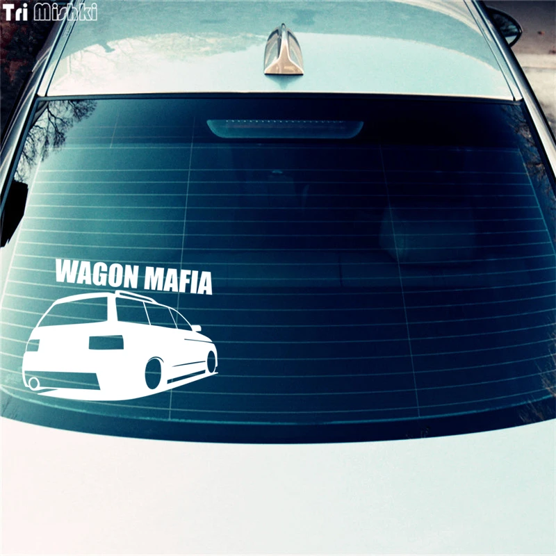Tri Mishki HZX040 14.6*20см 1-4 шт наклейки на авто wagon mafia for vaz 2111 lada для ваза 2111 лада наклейки на автомобиль наклейка на авто