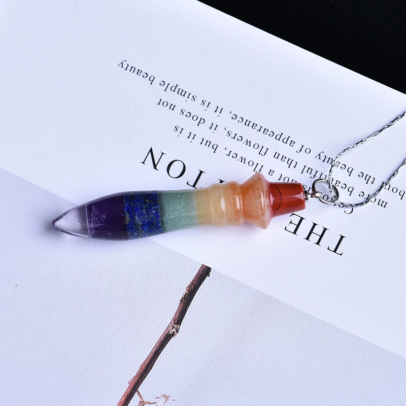 1 шт. натуральный кристалл красочная палочка Хрустальная точка драгоценные камни